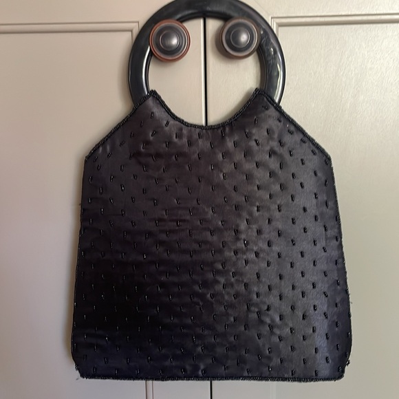 Vintage Beaded Floral Purse - Picture 5 of 9